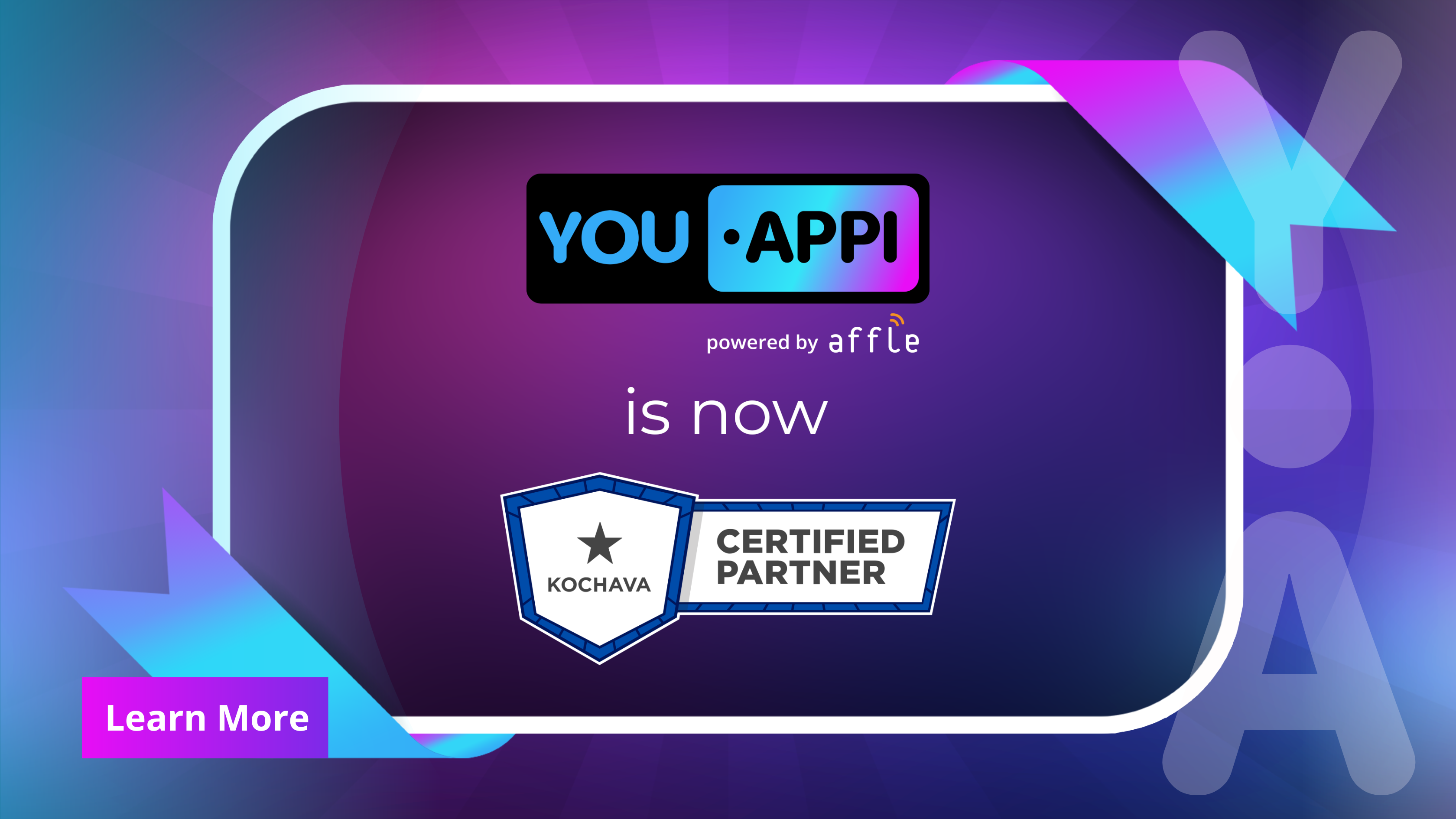 YouAppi Joins Kochava’s Certified Partner Program: A New Chapter for Cross Screen Performance