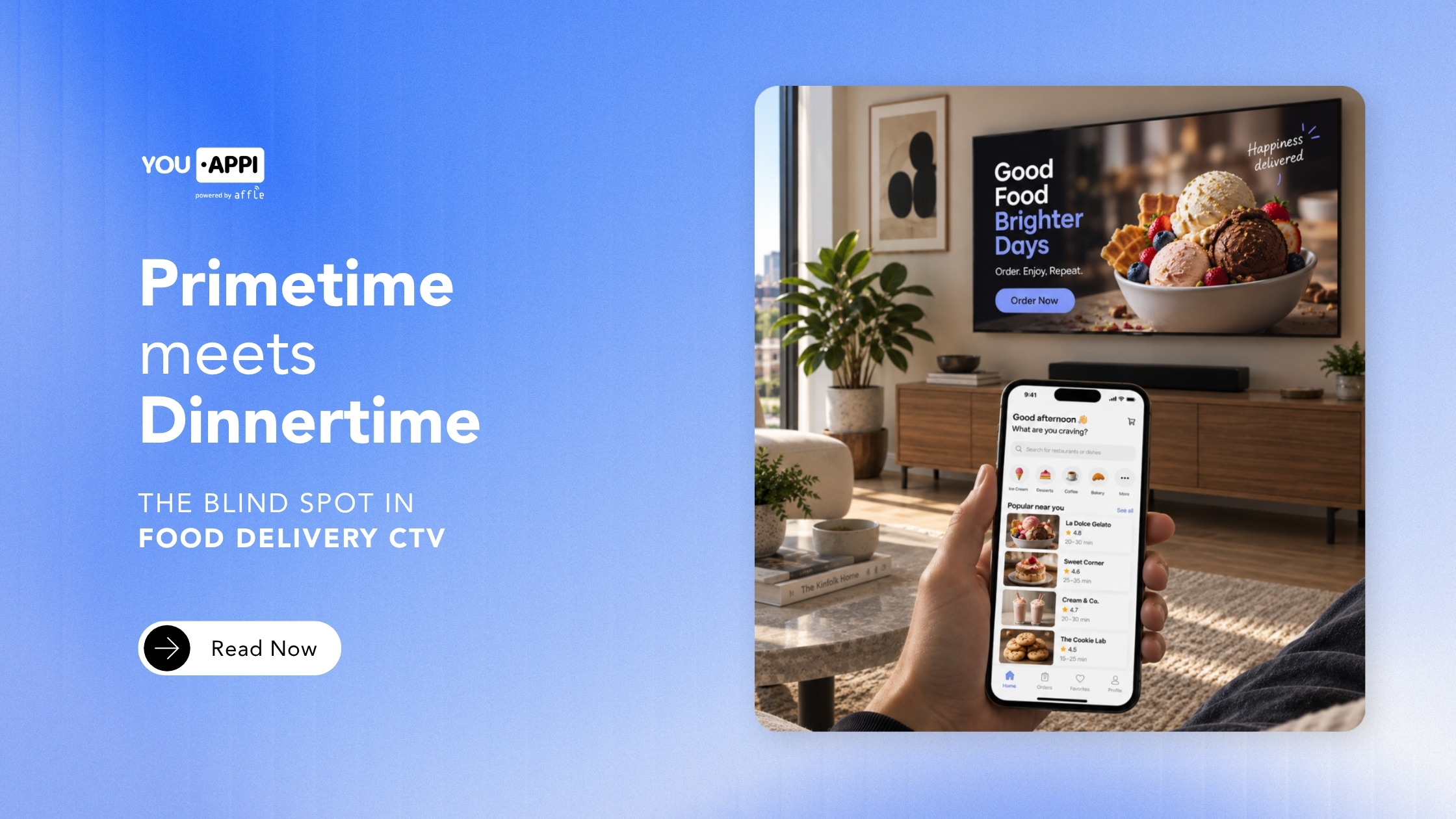 Primetime Meets Dinnertime: The Blind Spot in Food Delivery CTV